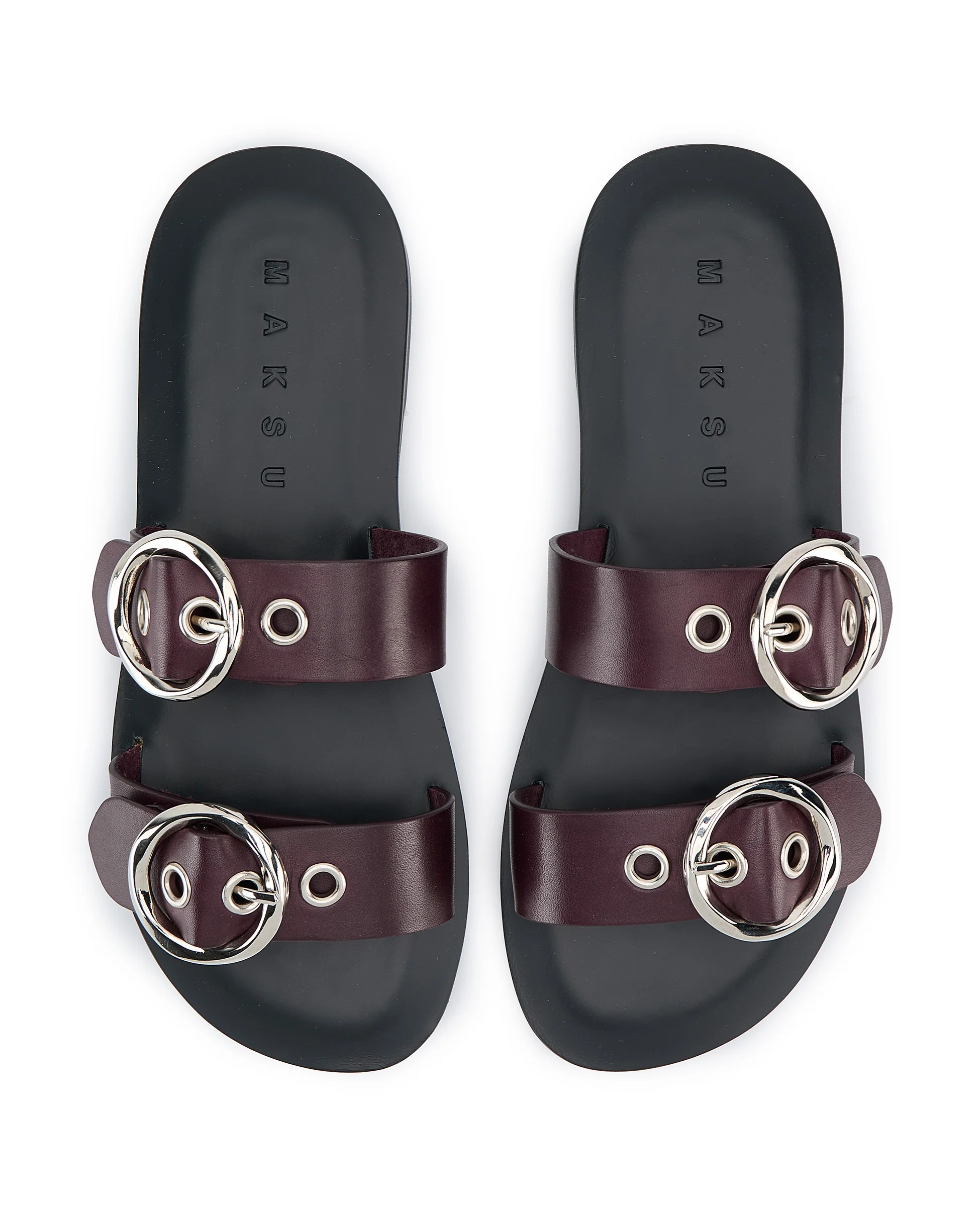 JIL | Flat leather sandal - Image 2